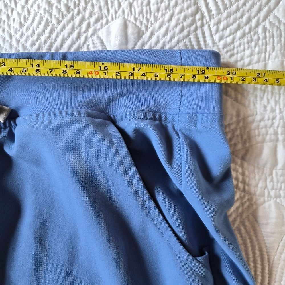VGUC FIGS Zamora Jogger Scrub Pants Ceil Blue Women’s X large PETITE - Picture 8 of 15